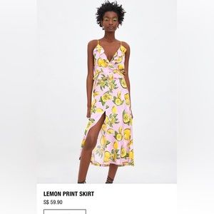 Zara matching set- skirt and top